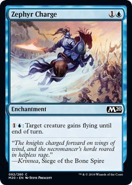 Zephyr Charge 082/280 - Magic 2020 (M20) Singles (Español)