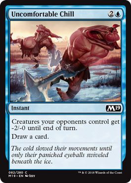 Uncomfortable Chill 082/280 - Magic 2019 (M19) Singles (Español)
