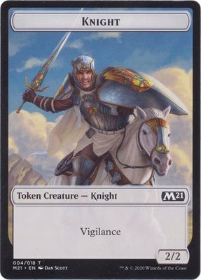 Knight Token 004/018 - M21
Magic 2021 (M21) Singles(español)