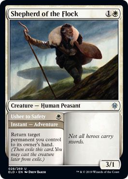 Shepherd of the Flock 028/269 - Throne of Eldraine Singles