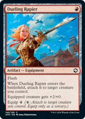 Dueling Rapier 140/281 - Adventures in the Forgotten Realms Singles