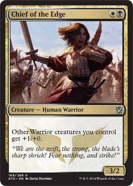 Chief of the Edge 169/269
Khans of Tarkir Singles
(español)