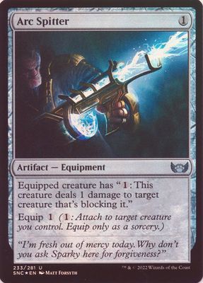 Arc Spitter 233/281 - Foil Streets of New Capenna Foil Singles