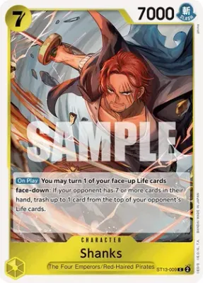 SJ Shanks - Ultra Deck: The Three Brothers (ST-13) Ultra Deck: The Three Brothers Foil