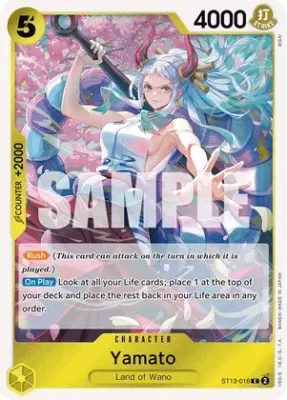 SJ Yamato - Ultra Deck: The Three Brothers (ST-13)
Ultra Deck: The Three Brothers Foil