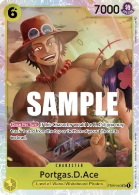 Portgas.D.Ace - Starter Deck 9: Yamato (ST-09) Starter Deck 9: Yamato Foil