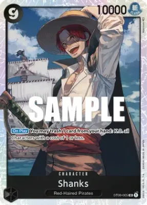 SJ Shanks - Starter Deck 8: Monkey.D.Luffy (ST-08) Starter Deck 8: Monkey.D.Luffy Foil