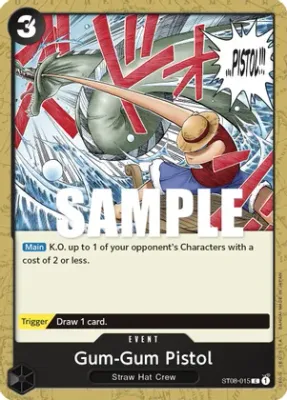 Gum-Gum Pistol - Starter Deck 8: Monkey.D.Luffy (ST-08)
Starter Deck 8: Monkey.D.Luffy