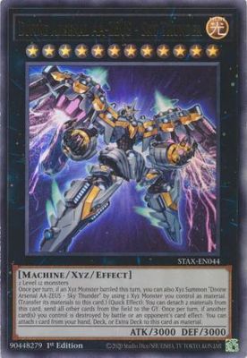 SJ Divine Arsenal AA-ZEUS - Sky Thunder - STAX-EN044 - Ultra Rare
2-Player Starter Set