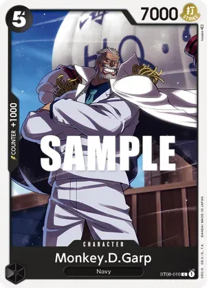 Monkey.D.Garp - Starter Deck 8: Monkey.D.Luffy (ST-08)
Starter Deck 8: Monkey.D.Luffy