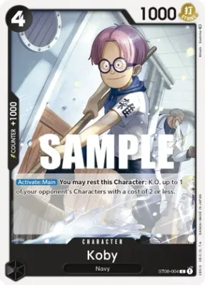 Koby - Starter Deck 8: Monkey.D.Luffy (ST-08)
Starter Deck 8: Monkey.D.Luffy