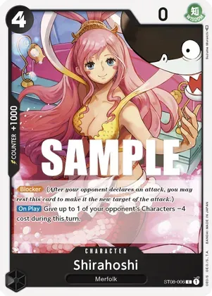 Shirahoshi - Starter Deck 8: Monkey.D.Luffy (ST-08)
Starter Deck 8: Monkey.D.Luffy