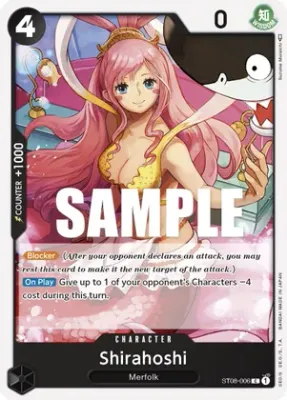 Shirahoshi - Starter Deck 8: Monkey.D.Luffy (ST-08)
Starter Deck 8: Monkey.D.Luffy
