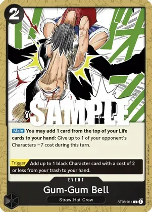 Gum-Gum Bell - Starter Deck 8: Monkey.D.Luffy (ST-08)
Starter Deck 8: Monkey.D.Luffy