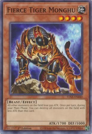 Fierce Tiger Monghu - STAX-EN040 - Common
2-Player Starter Set