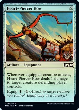 Heart-Piercer Bow 228/280 - Foil
Magic 2020 (M20) Foil Singles