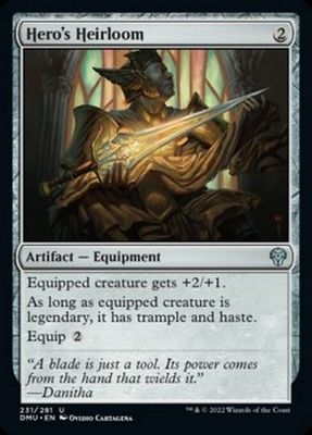 Hero&#39;s Heirloom 231/281 - Dominaria United Singles