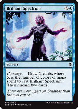 Brilliant Spectrum 070/274 Battle for Zendikar Singles