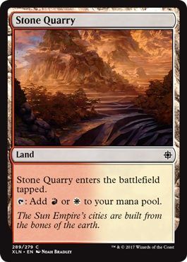 Stone Quarry 289/279
Ixalan Singles
