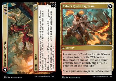Invasion of Kylem // Valor&#39;s Reach Tag Team 0235
March of the Machine Singles(español)