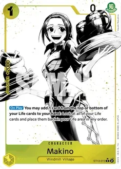 SJ Makino (Parallel) - Ultra Deck: The Three Brothers (ST-13)
Ultra Deck: The Three Brothers