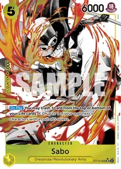 SJ Sabo (008) (Parallel) - Ultra Deck: The Three Brothers (ST-13)
Ultra Deck: The Three Brothers