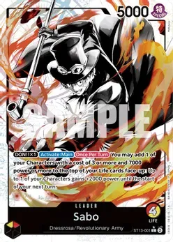 SJ Sabo (001) (Parallel) - Ultra Deck: The Three Brothers (ST-13)
Ultra Deck: The Three Brothers