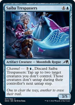 Saiba Trespassers 077/302 - Kamigawa Neon Dynasty Singles (Español)