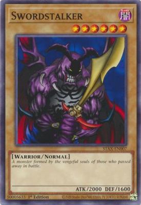 Swordstalker - STAX-EN007 - Common 1st Edition 2-Player Starter Set