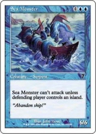 Sea Monster
MTG 7th Edition Singles(español)