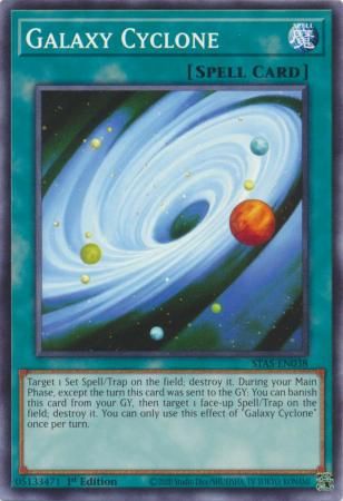 Galaxy Cyclone - STAS-EN038 - Common 1st Edition 2-Player Starter Set