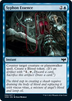 Syphon Essence 084/277 - Innistrad: Crimson Vow Singles