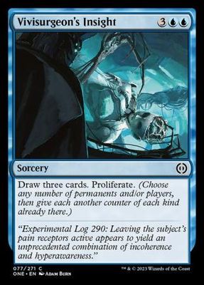 Vivisurgeon&#39;s Insight 077/271 Phyrexia All Will Be One Singles
