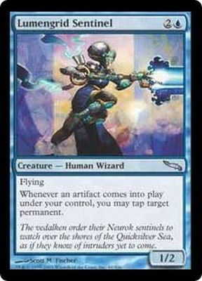 Lumengrid Sentinel 40/306 - Mirrodin Singles