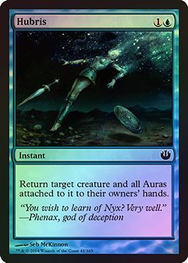 Hubris 41/165 - Foil Journey Into Nyx Foil Singles