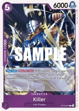 Killer - Ultra Deck: The Three Captains (ST-10) Ultra Deck: The Three Captains Foil