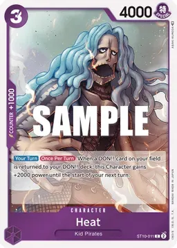 Heat - Ultra Deck: The Three Captains (ST-10)
Ultra Deck: The Three Captains Foil