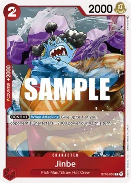 Jinbe - Ultra Deck: The Three Captains (ST-10) Ultra Deck: The Three Captains Foil