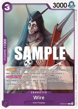 Wire - Ultra Deck: The Three Captains (ST-10)
Ultra Deck: The Three Captains Foil