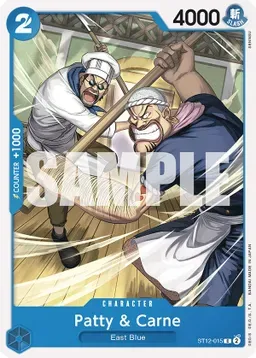 Patty &amp; Carne - Starter Deck 12: Zoro and Sanji (ST-12) Starter Deck 12: Zoro and Sanji