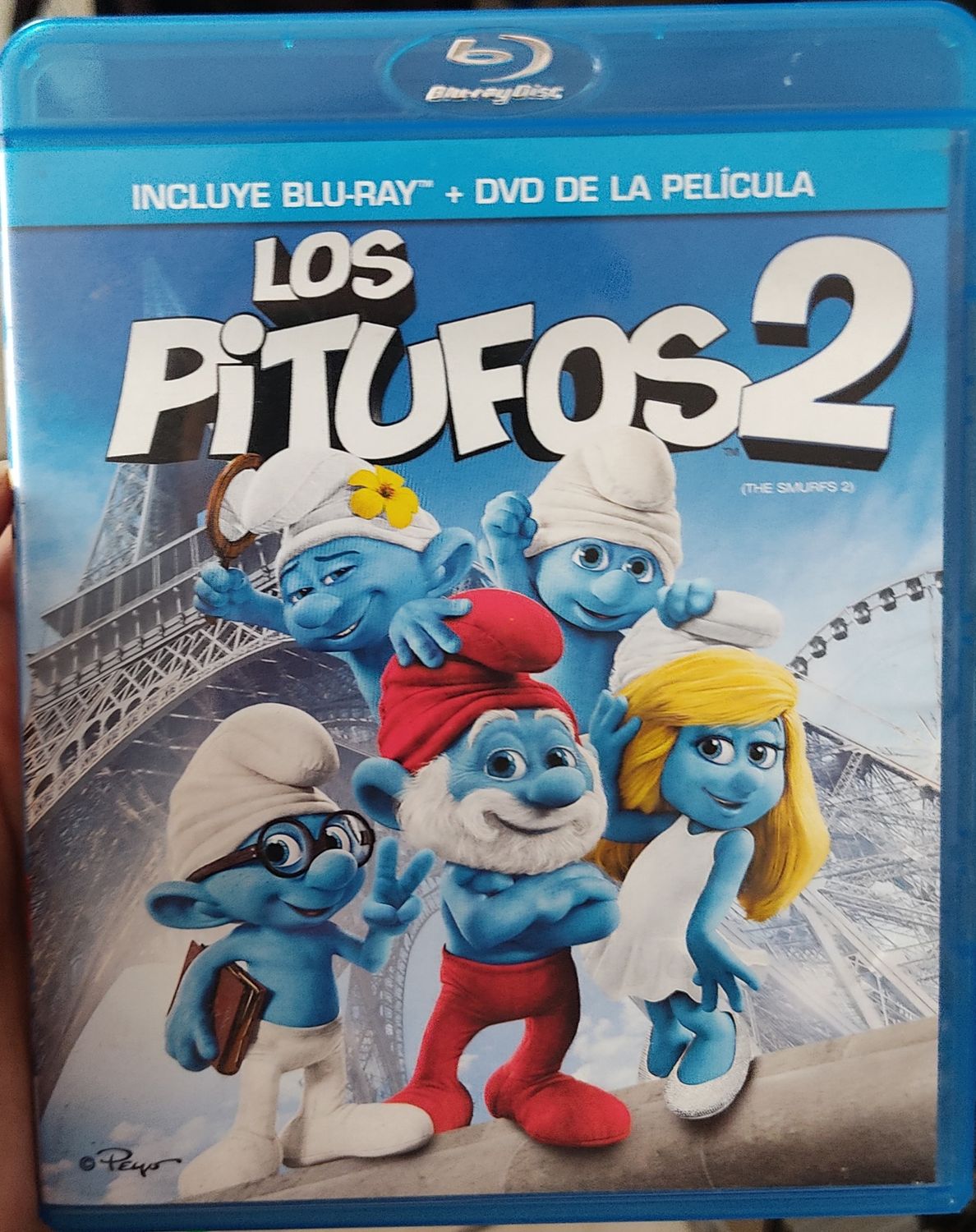 BA Los Pitufos 2 Blu Ray Usado Completo