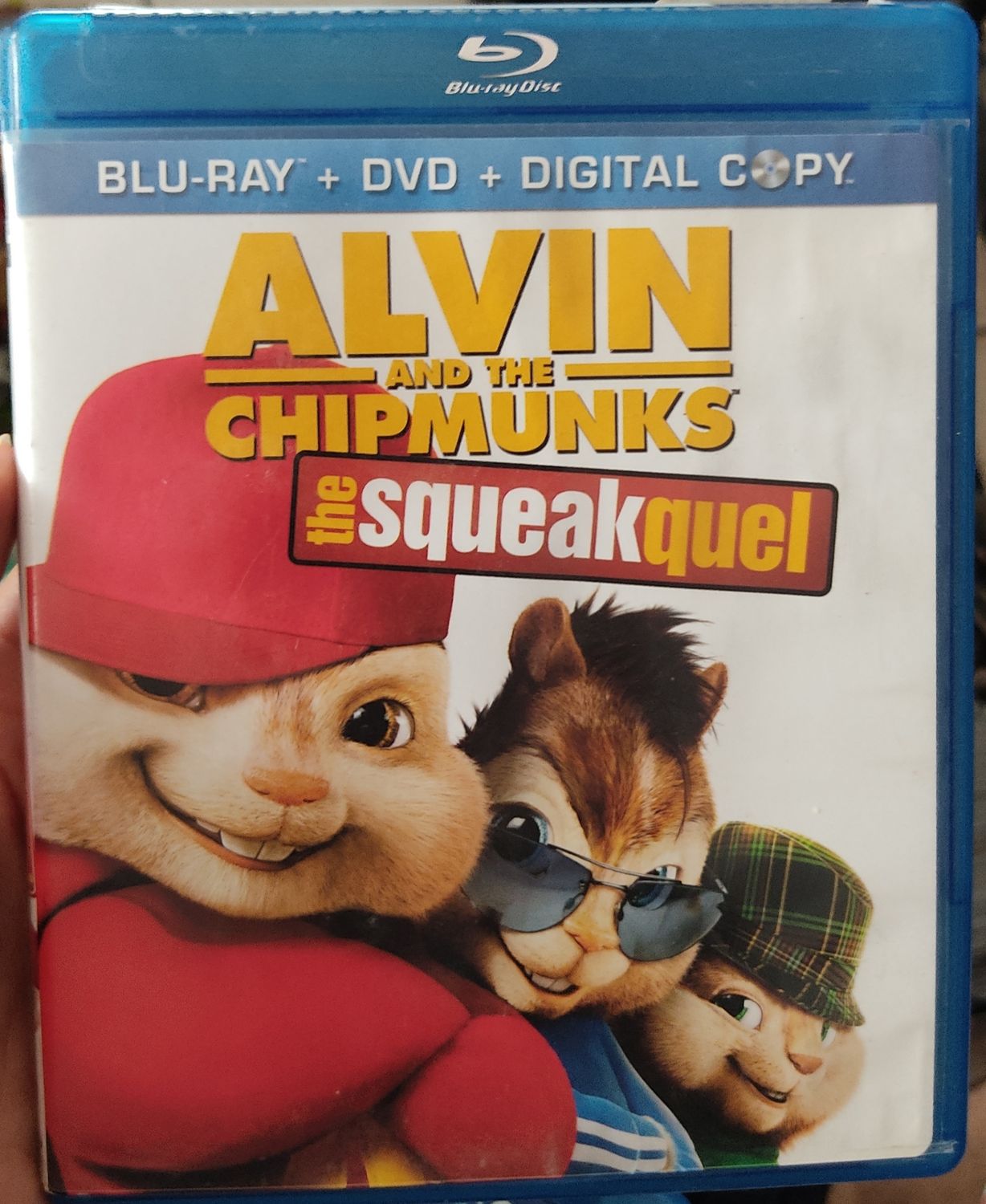 BA Alvin and the Chipmunks The Squakquel Blu Ray Original Usado Completo
