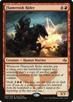 SJ Flamerush Rider - Unique and Miscellaneous Promos (UMP)
Unique and Miscellaneous Promos (Foil)