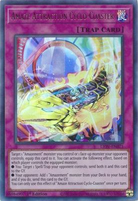 Amaze Attraction Cyclo-Coaster - LIOV-EN071 - Ultra Rare 1st Edition
Lightning Overdrive: LIOV 1st Edition Singles
