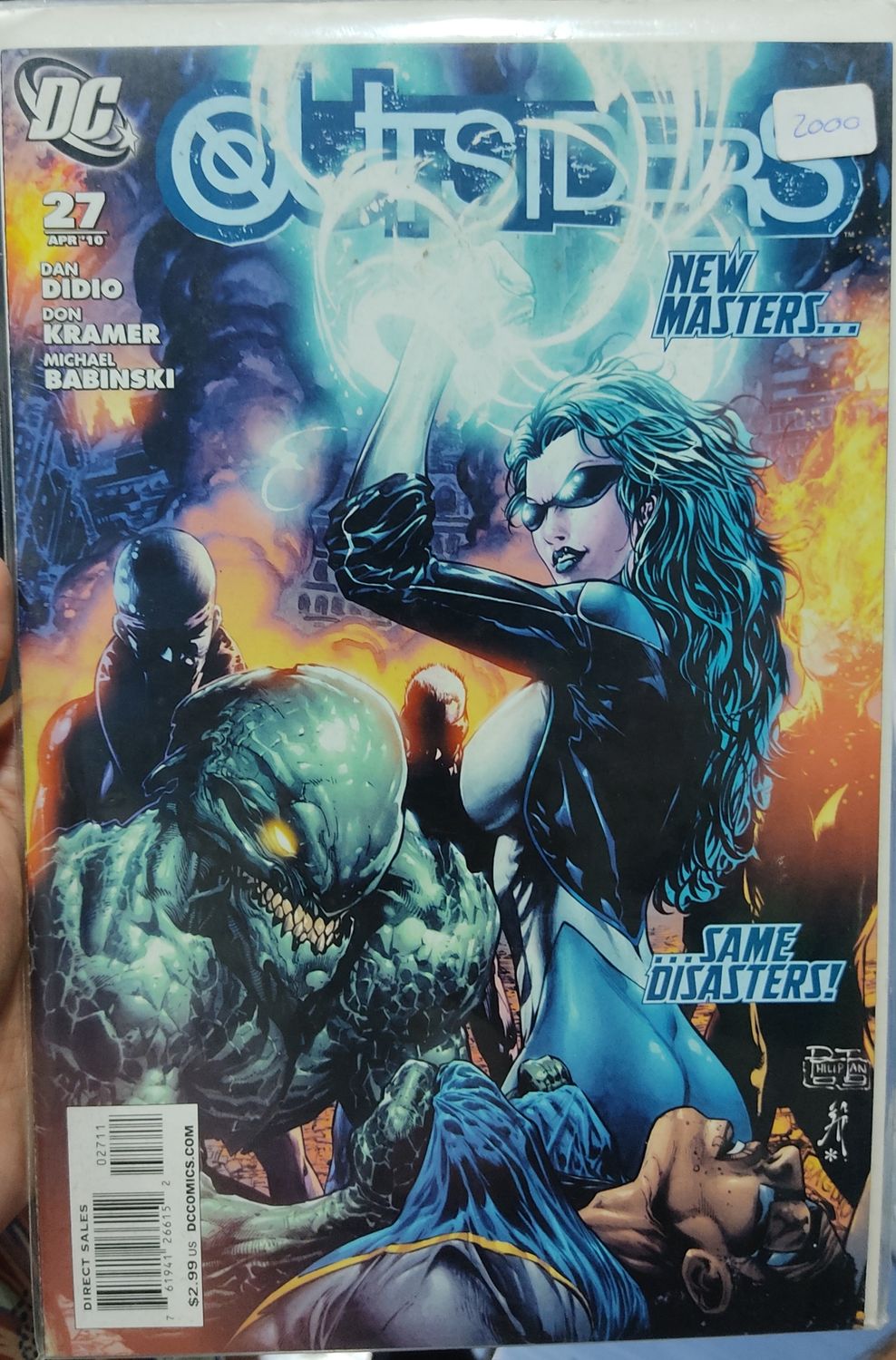 BA Outsiders Issue 27 DC Comics Ingles