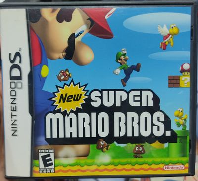 SJ2 New Super Mario Bros Nintendo DS Usado Completo