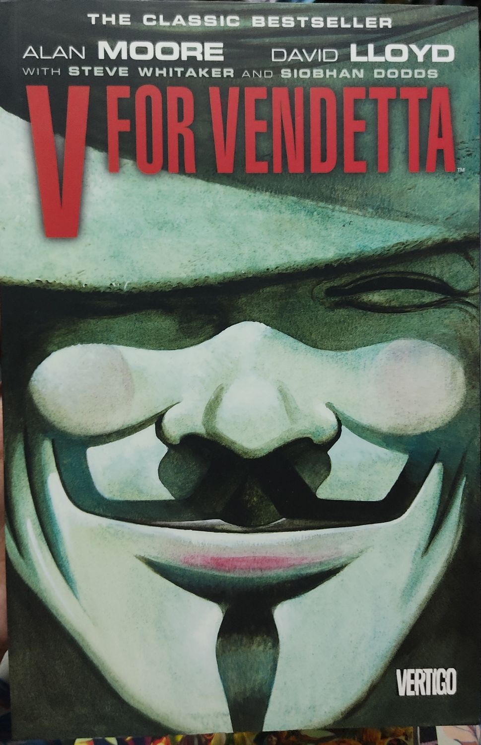 BA V For Vendetta TP Vertigo Comics Ingles