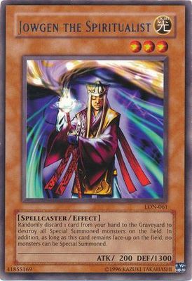 Jowgen the Spiritualist - LON-061 - Rare Unlimited Labyrinth of Nightmare [LON] Unlimited Singles