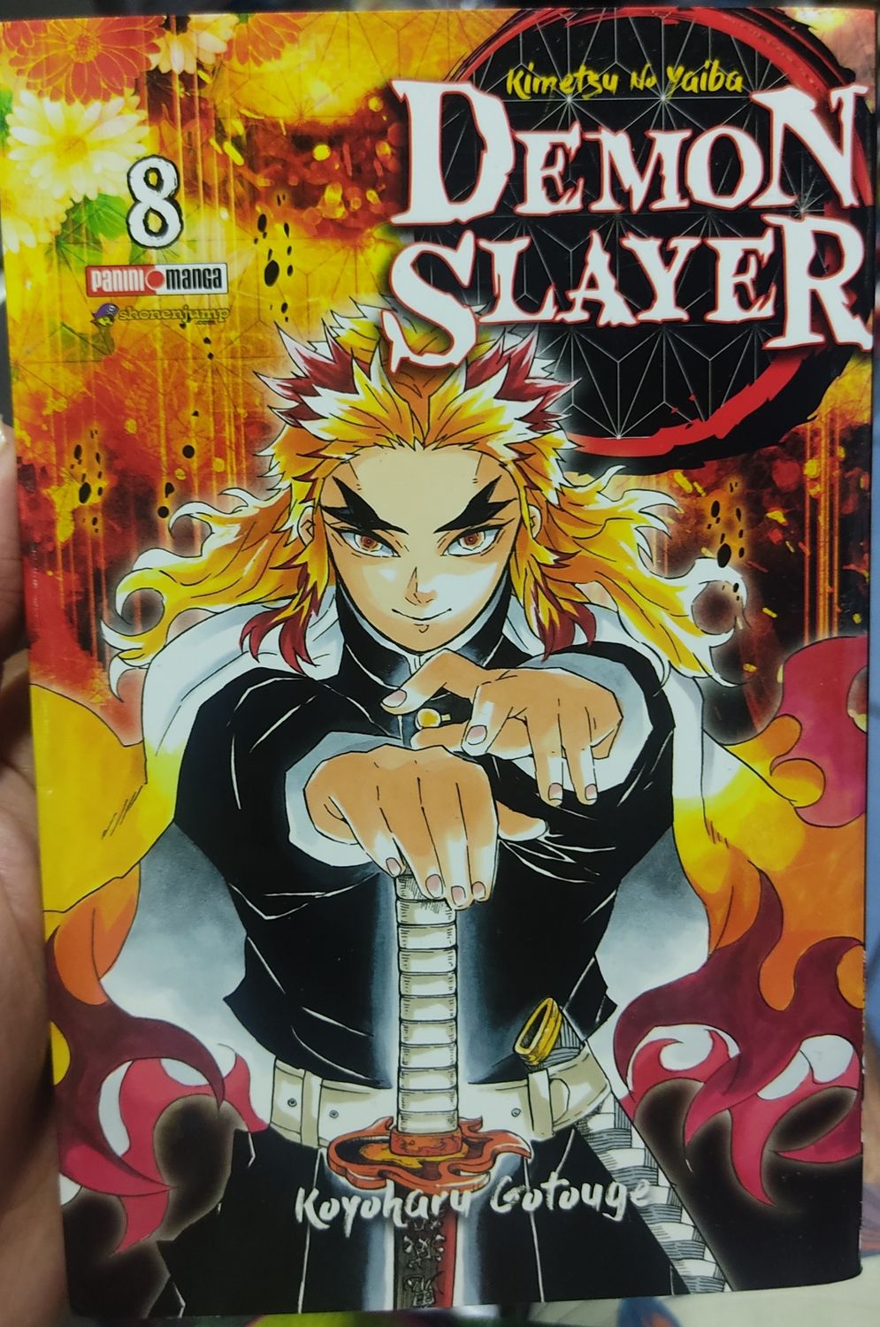 SH Demon Slayer Manga Volumen 8 Espanol Panini