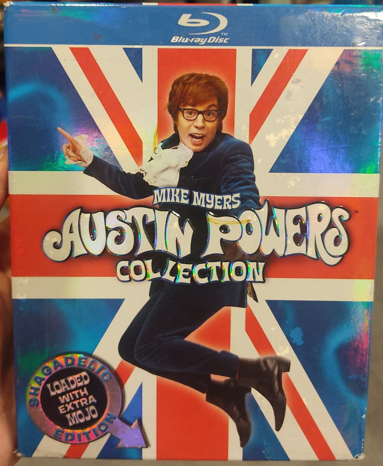 BA1 Austin Powers Collection Blu Ray Original Usado Completo